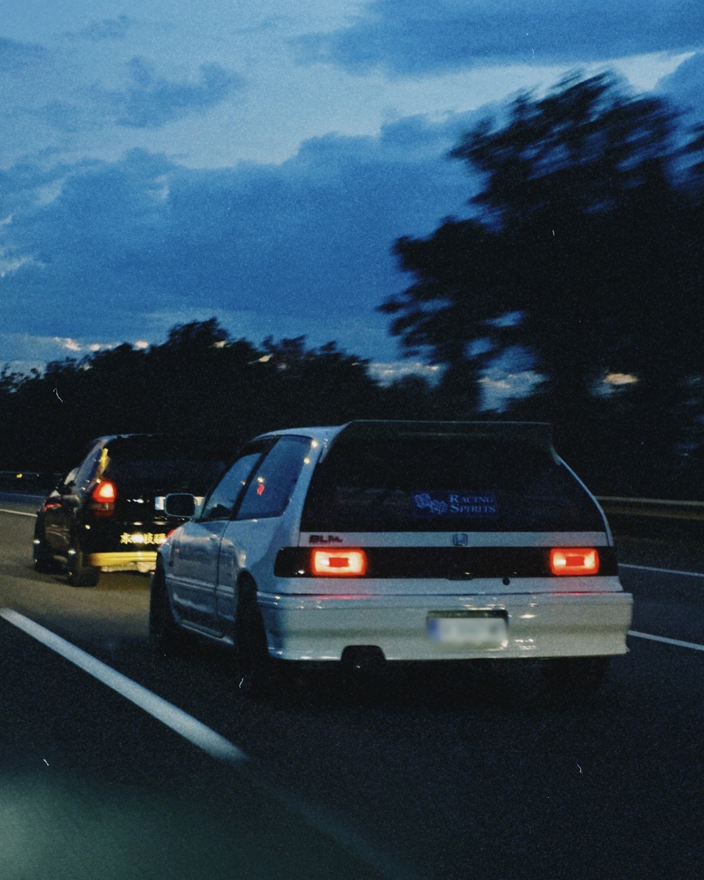 Civic EF9 trasera touge