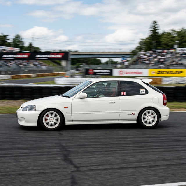 Civic EK9 en circuito